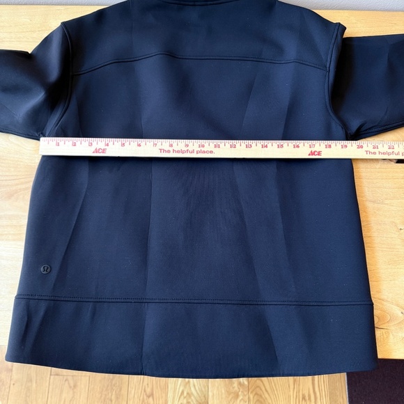 LULULEMON SCUBA CREWNECK SWEATSHIRT RELAXED NYLON BLD STRETCH WORKOUT NWOT 8 - Picture 7 of 11